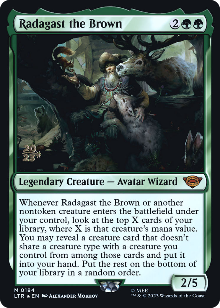 Image of Radagast the Brown (PRE-184) - Tales of Middle-earth Promos Foil