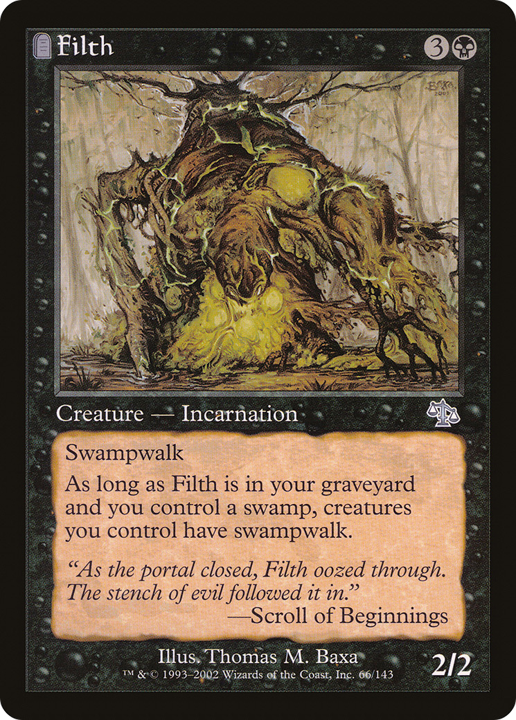 Image of Filth (JUD-066) - Judgment: (tombstone)