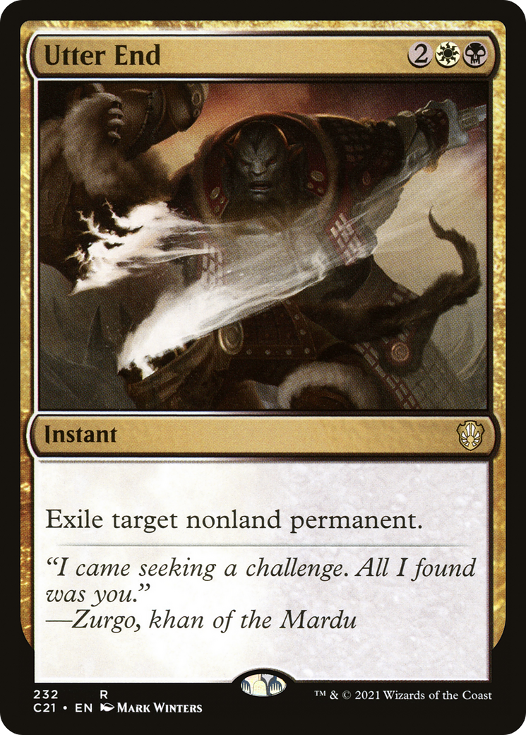 Image of Utter End (C21-232) - Commander 2021