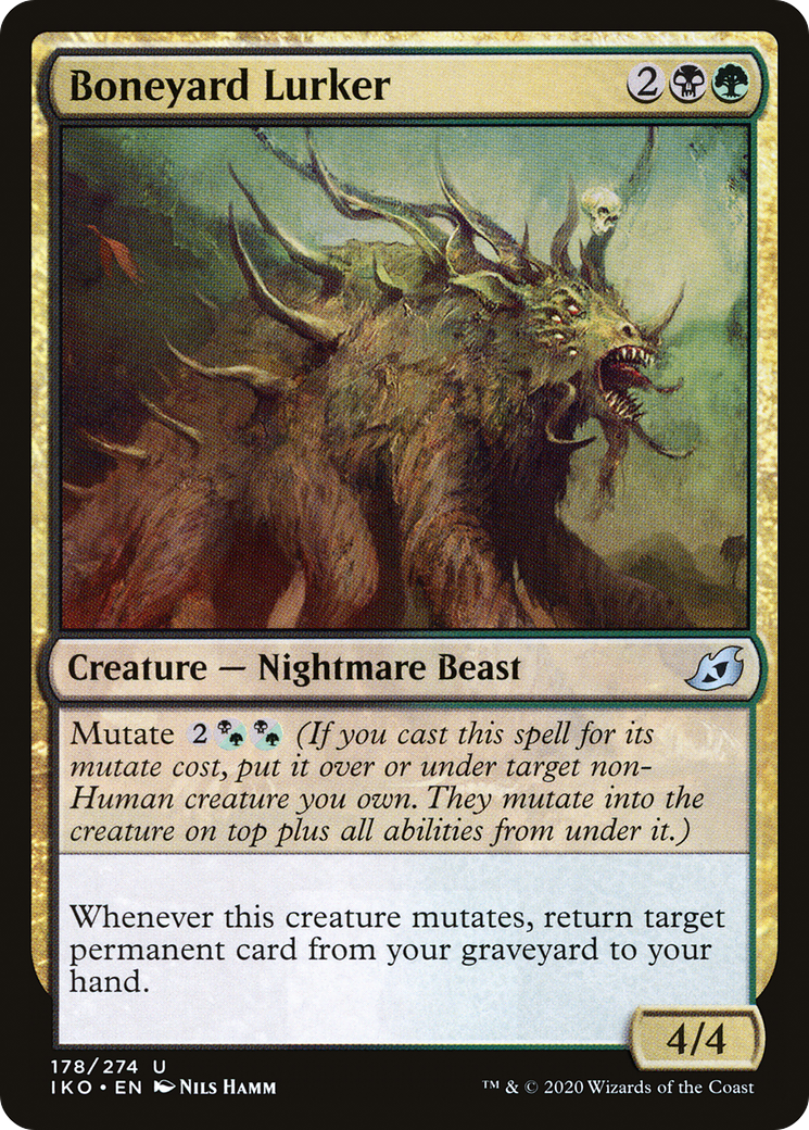 Image of Boneyard Lurker (IKO-178) - Ikoria: Lair of Behemoths Foil