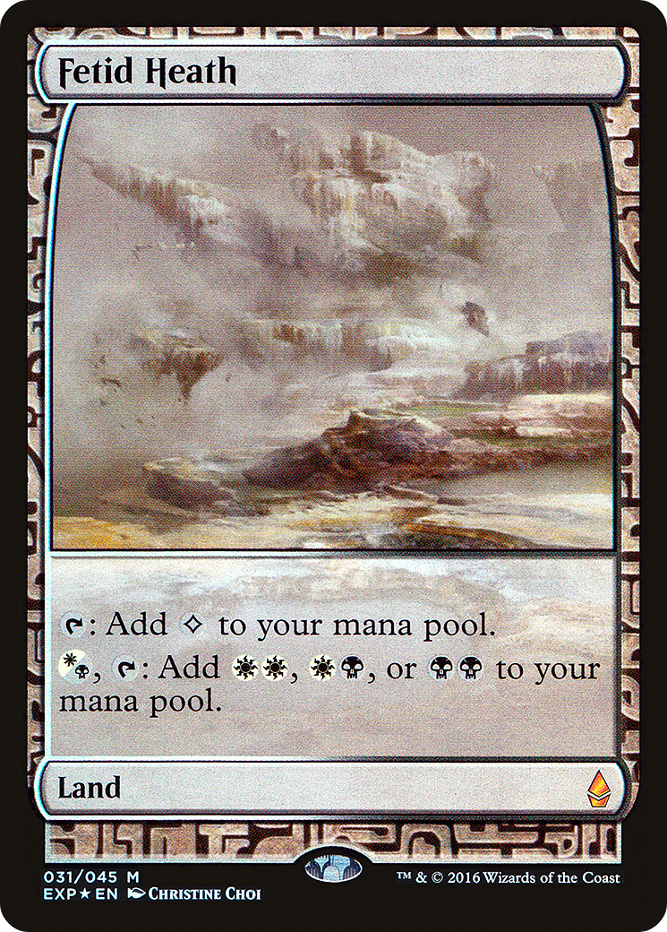 Image of Fetid Heath (EXP-031) - Zendikar Expeditions Foil