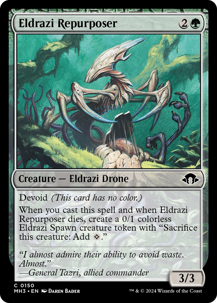 Image of Eldrazi Repurposer (MH3-150) - Modern Horizons 3: (devoid)