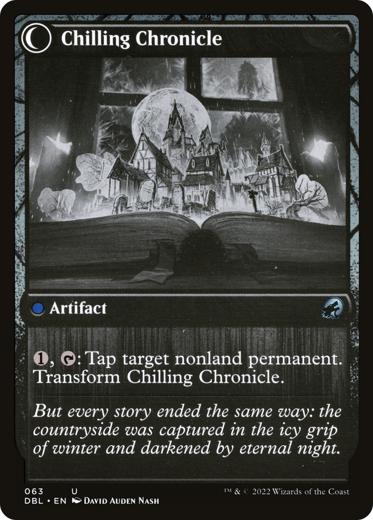 Image of Mysterious Tome (DBL-063) - Innistrad: Double Feature: (Double Faced Transform)