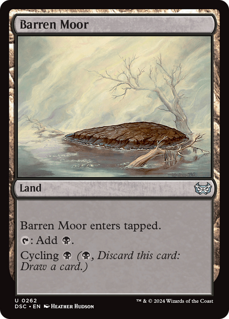 Image of Barren Moor (DSC-262) - Duskmourn: House of Horror Commander