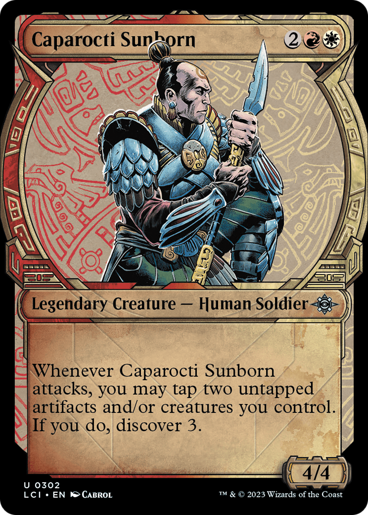 Image of Caparocti Sunborn (Showcase) (LCI-302) - The Lost Caverns of Ixalan: (Showcase)