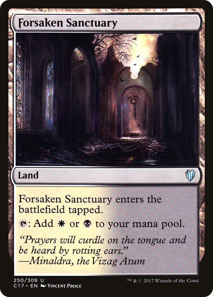 Image of Forsaken Sanctuary (C17-250) - Commander 2017