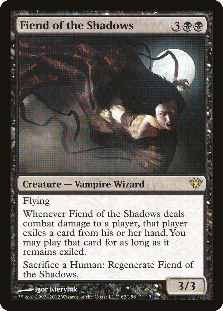 Image of Fiend of the Shadows (DKA-062) - Dark Ascension