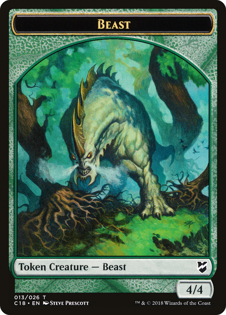 Image of Beast (TC18-013) - Commander 2018 Tokens
