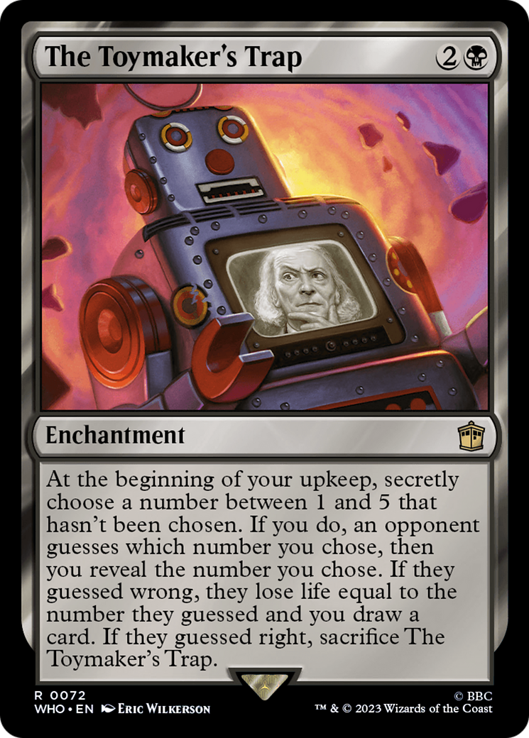 Image of The Toymaker's Trap (WHO-072) - Doctor Who Foil