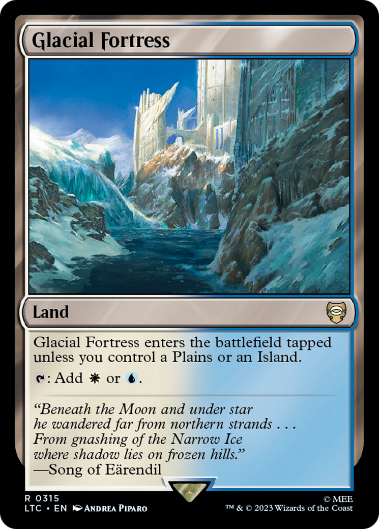 Image of Glacial Fortress (LTC-315) - Tales of Middle-earth Commander