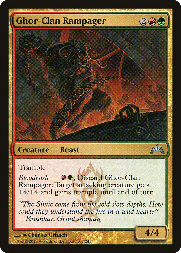Image of Ghor-Clan Rampager (GTC-167) - Gatecrash