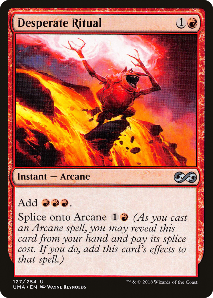 Image of Desperate Ritual (UMA-127) - Ultimate Masters Foil