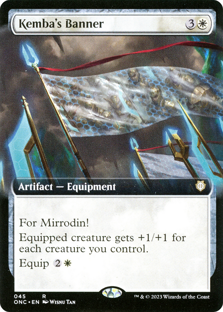 Image of Kemba's Banner (Extended Art) (ONC-045) - Phyrexia: All Will Be One Commander: (Extended Art)