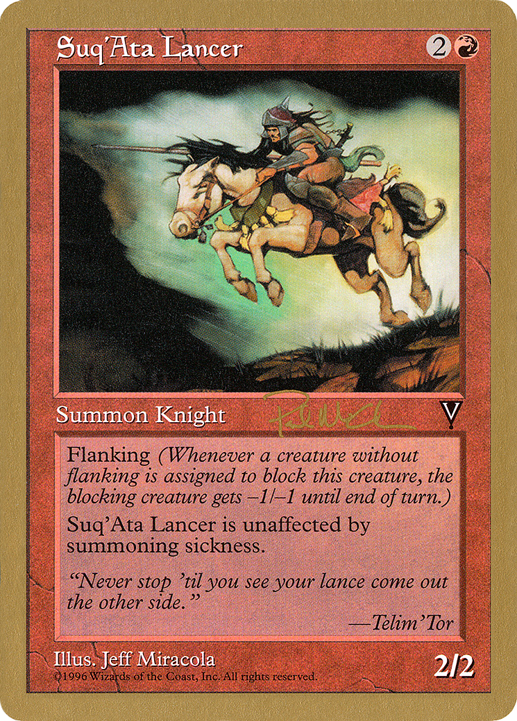 Image of Suq'Ata Lancer - 1997 Paul McCabe (VIS) (WCD-) - World Championship Decks 1997