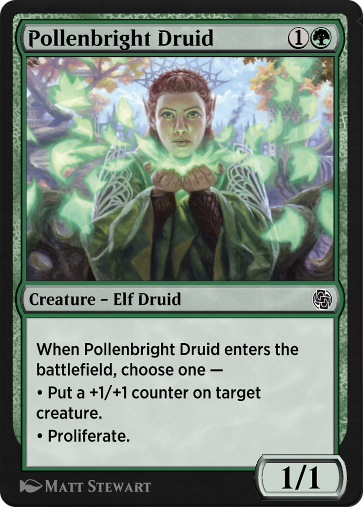 Image of Pollenbright Druid (AJMP-173) - Jumpstart Arena Exclusives