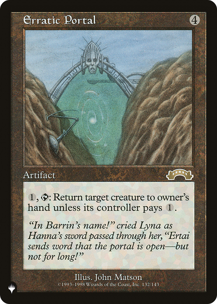 Image of Erratic Portal (LIST-132/143) - The List