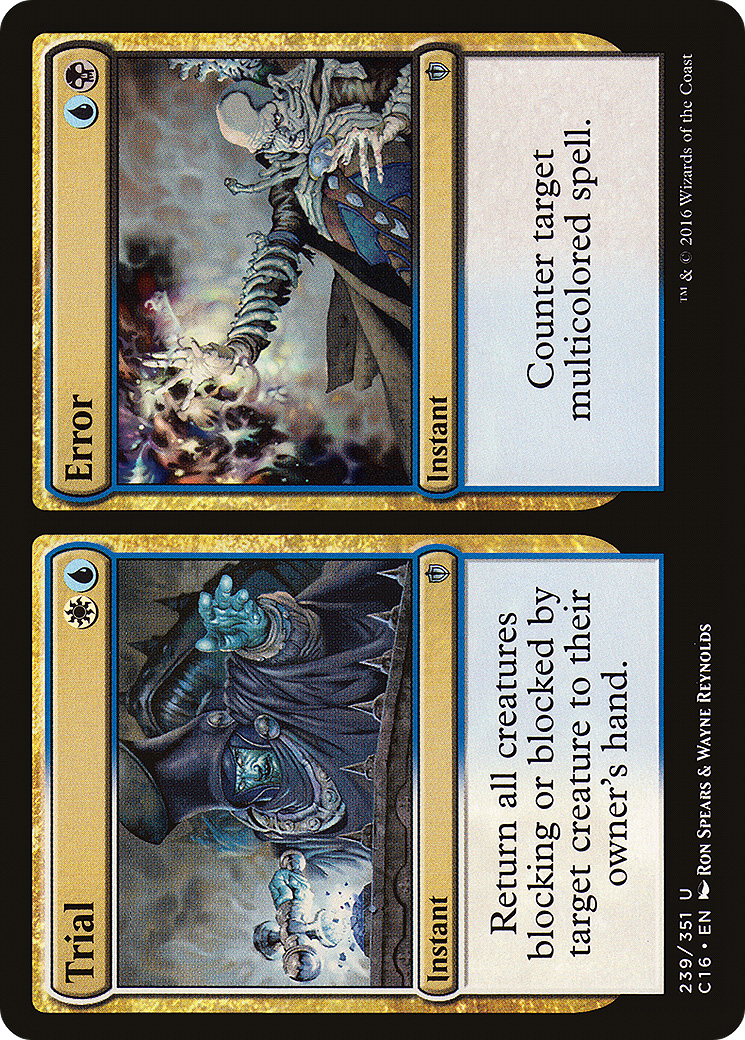Image of Trial // Error (C16-239) - Commander 2016