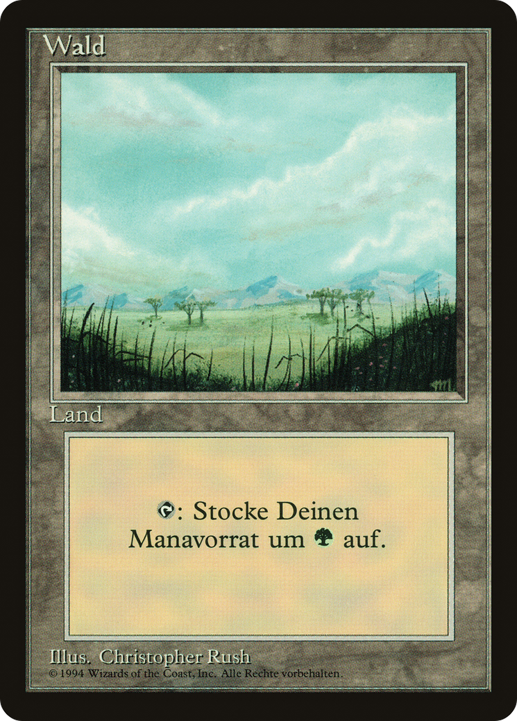 Image of Forest (FBB-306A) - Foreign Black Border