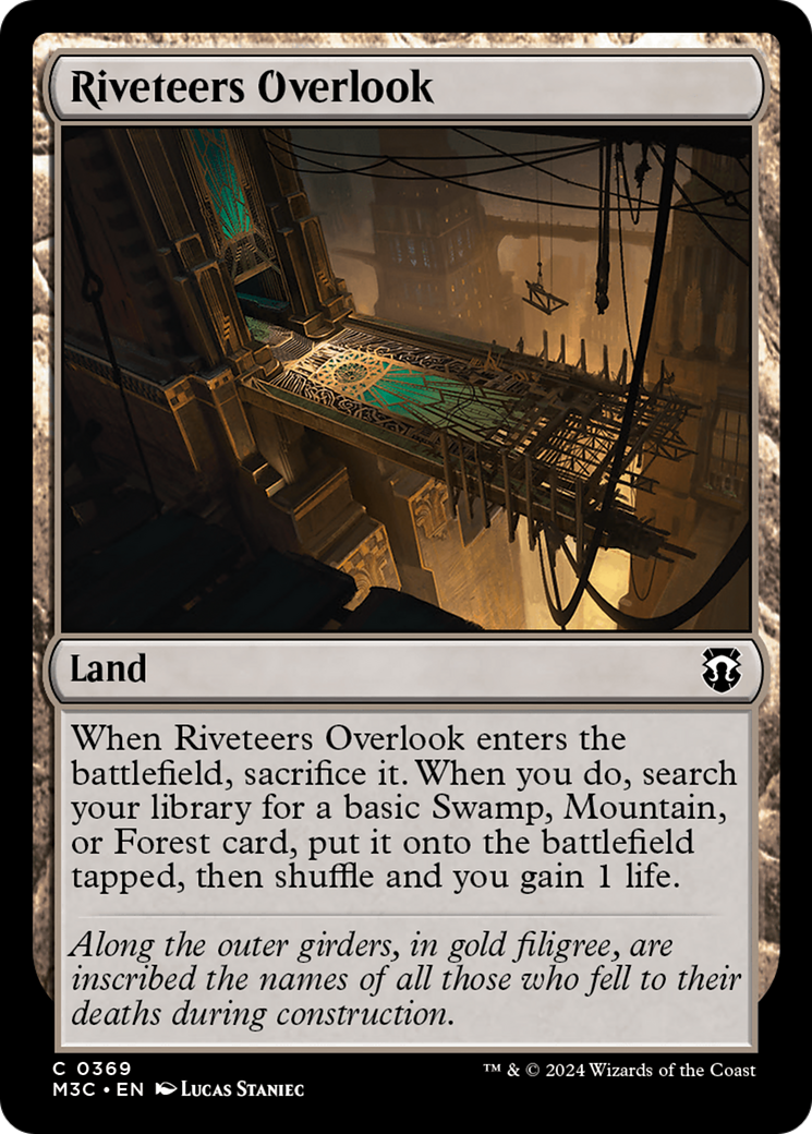 Image of Riveteers Overlook (M3C-369) - Modern Horizons 3 Commander