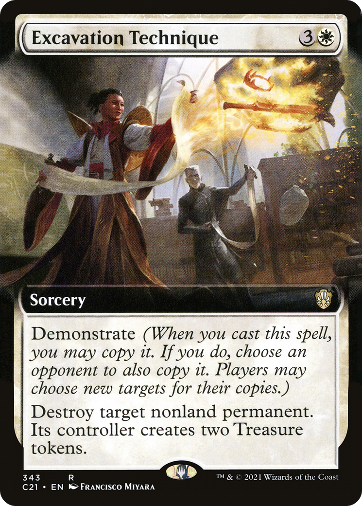 Image of Excavation Technique (Extended Art) (C21-343) - Commander 2021: (Extended Art)