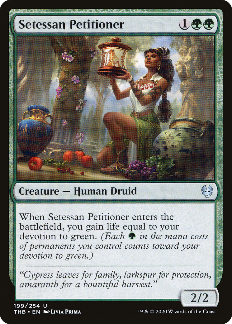 Image of Setessan Petitioner (THB-199) - Theros Beyond Death