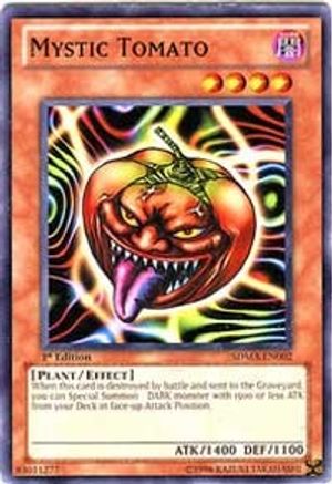 Image of Mystic Tomato (SDMA-EN002) - Structure Deck: Marik 1st Edition