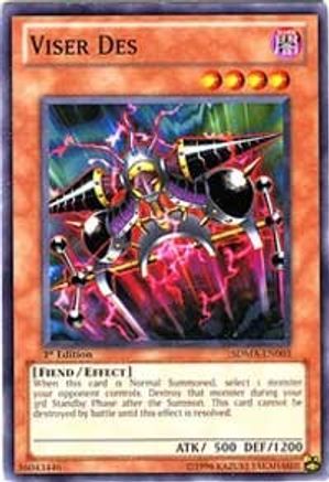 Image of Viser Des (SDMA-EN003) - Structure Deck: Marik 1st Edition