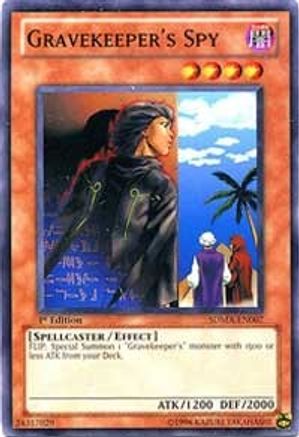 Image of Gravekeeper's Spy (SDMA-EN007) - Structure Deck: Marik 1st Edition