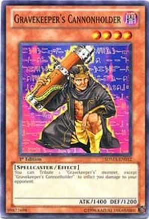 Image of Gravekeeper's Cannonholder (SDMA-EN012) - Structure Deck: Marik 1st Edition