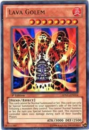 Image of Lava Golem (SDMA-EN014) - Structure Deck: Marik 1st Edition