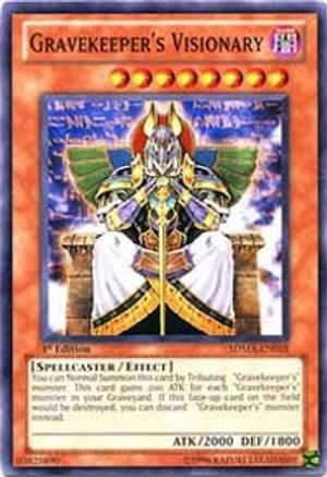 Image of Gravekeeper's Visionary (SDMA-EN018) - Structure Deck: Marik 1st Edition