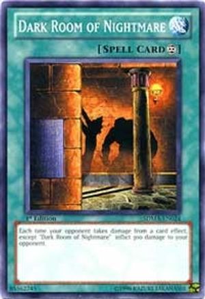 Image of Dark Room of Nightmare (SDMA-EN024) - Structure Deck: Marik 1st Edition