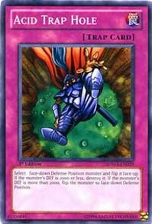 Image of Acid Trap Hole (SDMA-EN029) - Structure Deck: Marik 1st Edition