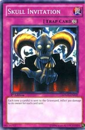 Image of Skull Invitation (SDMA-EN031) - Structure Deck: Marik 1st Edition
