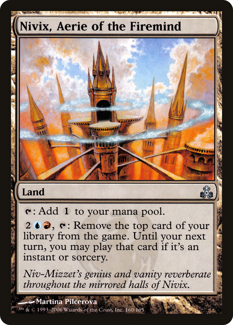 Image of Nivix, Aerie of the Firemind (GPT-160) - Guildpact