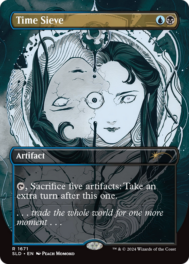 Image of Time Sieve (SLD-1671) - Secret Lair Drop (Borderless)