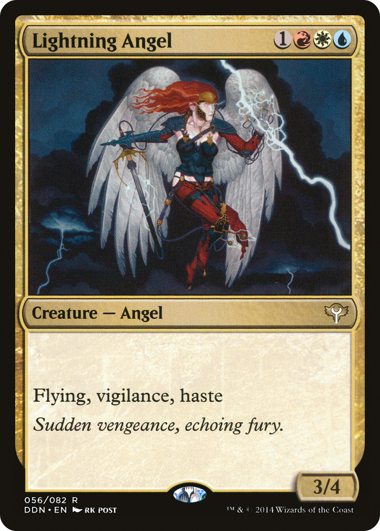Image of Lightning Angel (DDN-056) - Duel Decks: Speed vs. Cunning