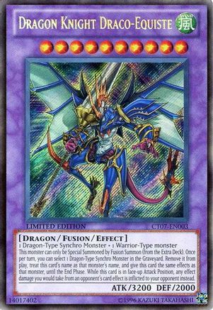 Image of Dragon Knight Draco-Equiste (CT07-EN003) - 2010 Collectors Tins Limited