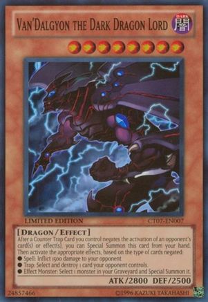 Image of Van'Dalgyon The Dark Dragon Lord (CT07-EN007) - 2010 Collectors Tins Limited