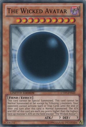 Image of The Wicked Avatar (CT07-EN023) - 2010 Collectors Tins Limited