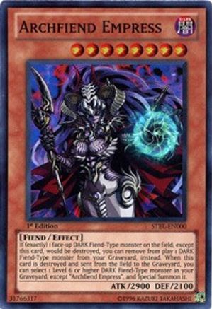 Image of Archfiend Empress (STBL-EN000) - Starstrike Blast 1st Edition