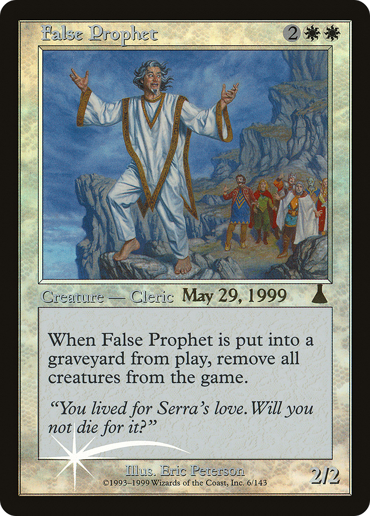 Image of False Prophet (PRE-006) - Urza's Destiny Promos Foil