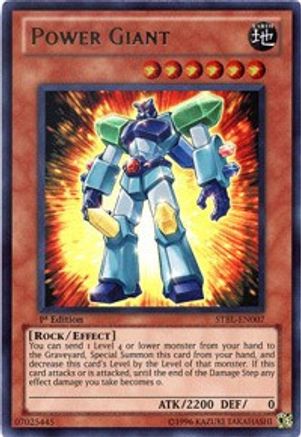 Image of Power Giant (STBL-EN007) - Starstrike Blast 1st Edition