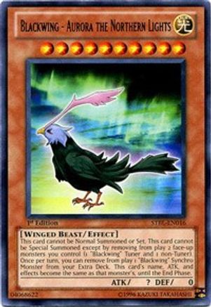 Image of Blackwing - Aurora the Northern Lights (STBL-EN016) - Starstrike Blast 1st Edition