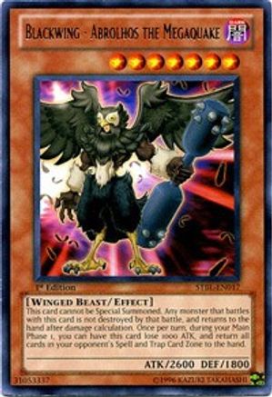 Image of Blackwing - Abrolhos the Megaquake (STBL-EN017) - Starstrike Blast Unlimited