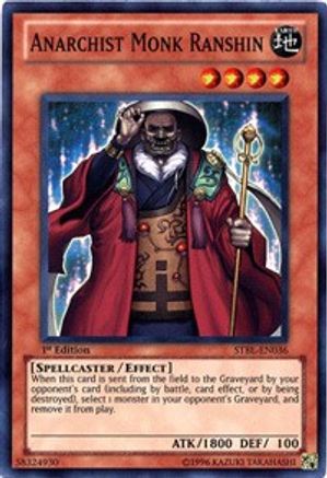 Image of Anarchist Monk Ranshin (STBL-EN036) - Starstrike Blast 1st Edition