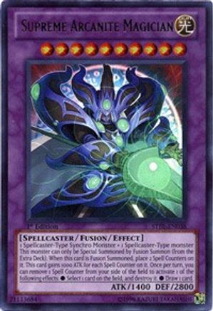 Image of Supreme Arcanite Magician (STBL-EN038) - Starstrike Blast Unlimited