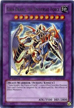 Image of Gaia Drake, the Universal Force (STBL-EN039) - Starstrike Blast 1st Edition