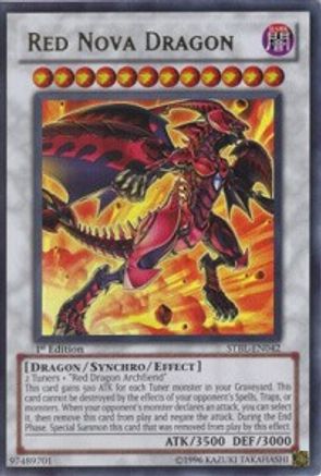 Image of Red Nova Dragon (STBL-EN042) - Starstrike Blast 1st Edition