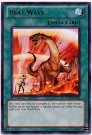 Image of Heat Wave (STBL-EN061) - Starstrike Blast 1st Edition